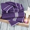 Hastings Home Hastings Home Rio 8 Piece 100 Percent Cotton Towel Set - Eggplant 936593VIY - alternate 1